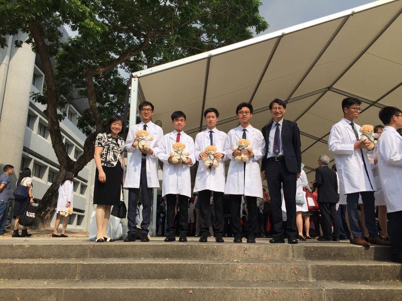 2017-09-22 White Coat Inaug  CUHK